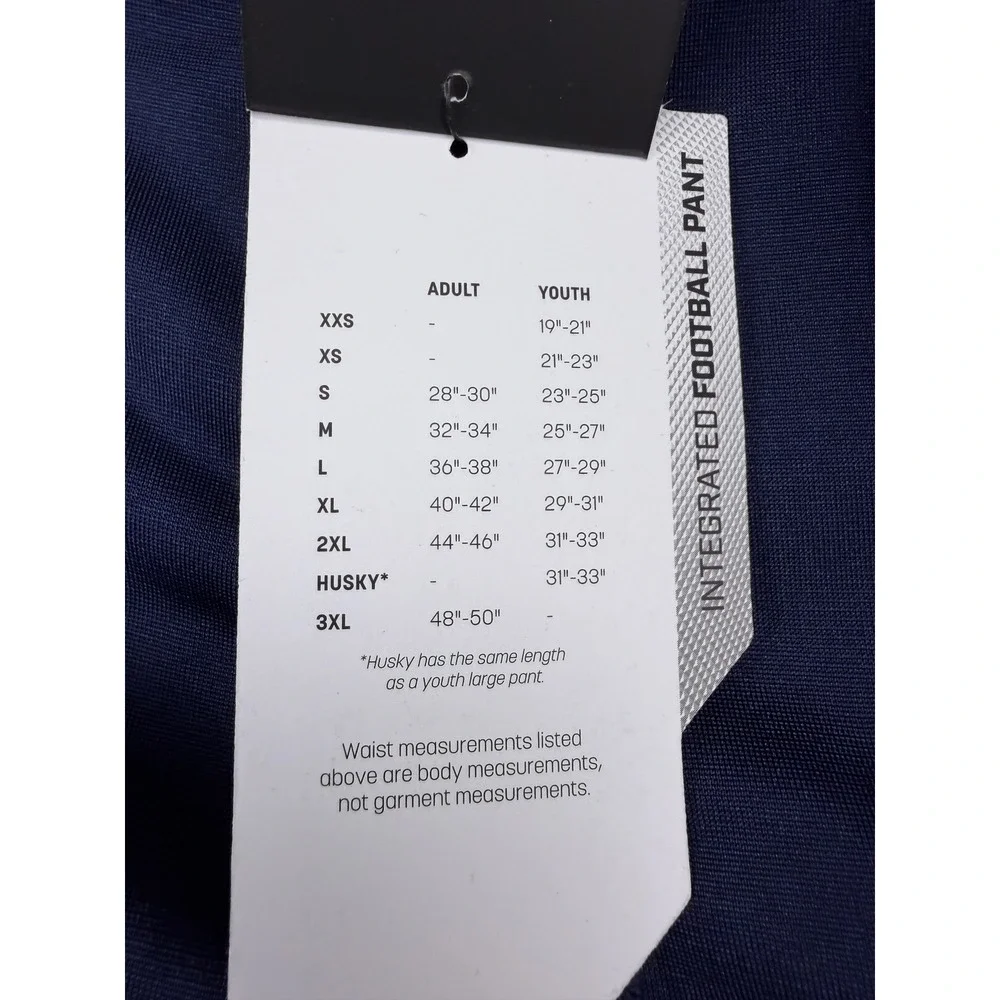 Champro Youth Large Navy Blue Integrated Football Pants FPU29Y New with Tags